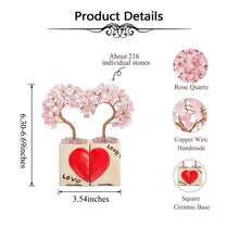 Charger l'image dans la galerie, Crystal Heart Tree (2 Pcs)