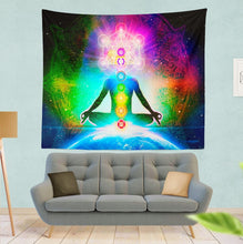 Charger l'image dans la galerie, Chakra Art Tapestry