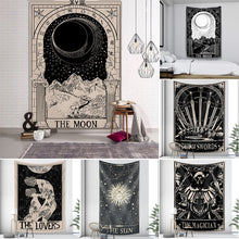 Charger l'image dans la galerie, Night Moon Tarot Tapestry