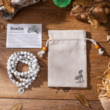 Charger l'image dans la galerie, Howlite Mala Bracelet