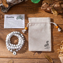 Charger l'image dans la galerie, Howlite Mala Bracelet