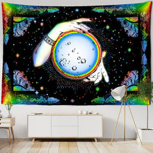 Load image into Gallery viewer, Colorful Sun Moon Tapestry