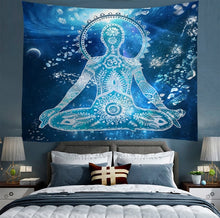 Load image into Gallery viewer, Chakra Art Tapestry
