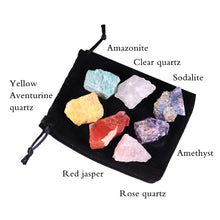 Charger l'image dans la galerie, Unpolished Natural Crystal Stones (1 Set)
