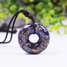 Charger l'image dans la galerie, Lapis Lazuli Doughnut Necklace