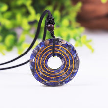Charger l'image dans la galerie, Lapis Lazuli Doughnut Necklace