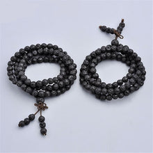 Charger l'image dans la galerie, Lava Rock Stone Mala Bracelet