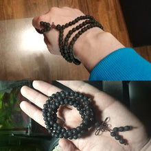 Charger l'image dans la galerie, Lava Rock Stone Mala Bracelet
