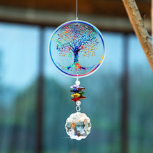 Charger l'image dans la galerie, Chakra Tree of Life Suncatcher