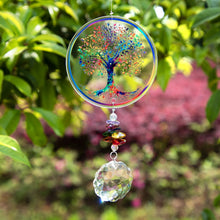Charger l'image dans la galerie, Chakra Tree of Life Suncatcher