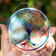 Charger l'image dans la galerie, Chakra Tree of Life Suncatcher