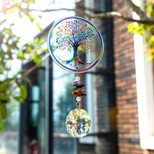 Charger l'image dans la galerie, Chakra Tree of Life Suncatcher