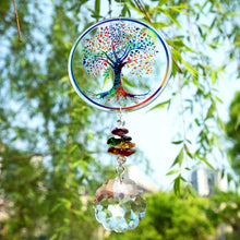 Charger l'image dans la galerie, Chakra Tree of Life Suncatcher