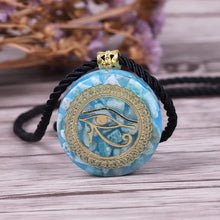 Charger l'image dans la galerie, Amazonite Horus Eye Necklace
