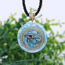 Charger l'image dans la galerie, Amazonite Horus Eye Necklace