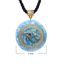 Charger l'image dans la galerie, Amazonite Horus Eye Necklace
