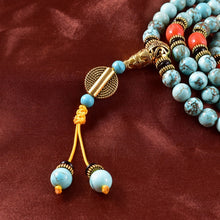 Charger l'image dans la galerie, Turquoise Mala Bracelet