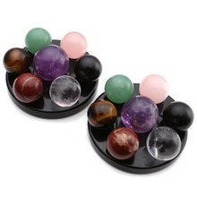 Load image into Gallery viewer, 7 Chakra Mini Crystal Balls
