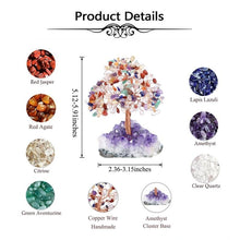 Charger l'image dans la galerie, Crystal Tree Amethyst Cluster Base