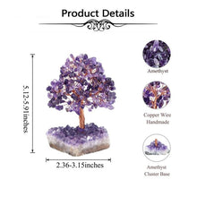 Charger l'image dans la galerie, Crystal Tree Amethyst Cluster Base