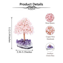 Charger l'image dans la galerie, Crystal Tree Amethyst Cluster Base