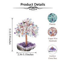 Charger l'image dans la galerie, Crystal Tree Amethyst Cluster Base