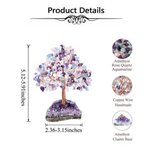Charger l'image dans la galerie, Crystal Tree Amethyst Cluster Base