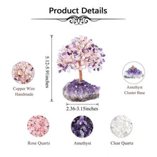 Charger l'image dans la galerie, Crystal Tree Amethyst Cluster Base