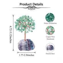 Charger l'image dans la galerie, Crystal Tree Fluorite Cluster Base