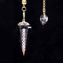 Charger l'image dans la galerie, 7 Chakra Crystal Pendulums