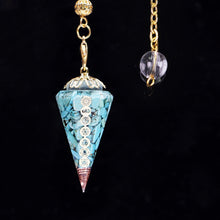 Charger l'image dans la galerie, 7 Chakra Crystal Pendulums