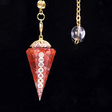 Charger l'image dans la galerie, 7 Chakra Crystal Pendulums