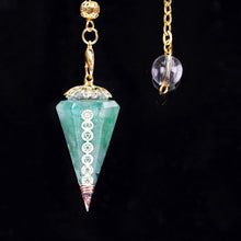 Charger l'image dans la galerie, 7 Chakra Crystal Pendulums