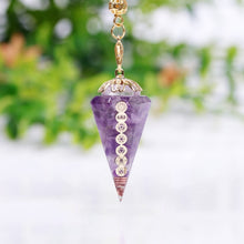 Charger l'image dans la galerie, 7 Chakra Crystal Pendulums