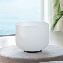 Load image into Gallery viewer, Frosted Quartz Singing Bowl (8 inch)