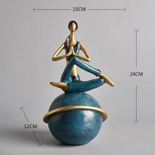 Load image into Gallery viewer, Yoga Girl On Top Of The World