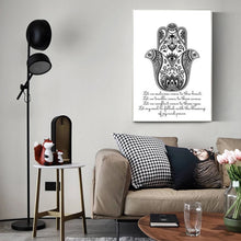 Charger l'image dans la galerie, Hamsa Hand Om Lotus