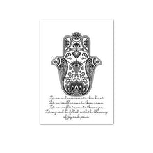 Charger l'image dans la galerie, Hamsa Hand Om Lotus