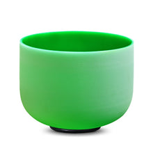 Charger l'image dans la galerie, Colored Chakra Quartz Crystal Singing Bowl (8 inch)