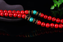 Charger l'image dans la galerie, Red Pine Stone Mala