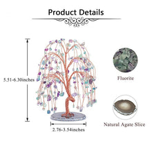 Charger l'image dans la galerie, Crystal Willow Tree Agate Base