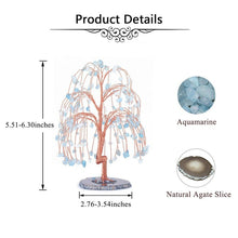 Charger l'image dans la galerie, Crystal Willow Tree Agate Base