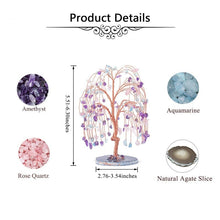 Charger l'image dans la galerie, Crystal Willow Tree Agate Base