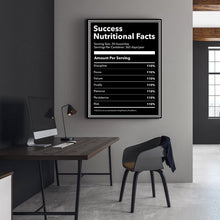 Charger l'image dans la galerie, Success Steps Motivational Poster
