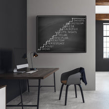 Charger l'image dans la galerie, Success Steps Motivational Poster