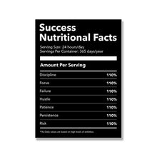 Charger l'image dans la galerie, Success Steps Motivational Poster