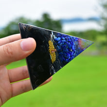 Charger l'image dans la galerie, Lapis Lazuli Obsidian Tree Of Life Pyramid