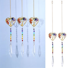 Charger l'image dans la galerie, 7 Chakra Tree Suncatcher