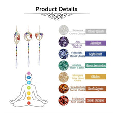 Charger l'image dans la galerie, 7 Chakra Tree Suncatcher