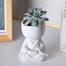 Charger l'image dans la galerie, Ceramic Black White Zen Vase
